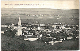 Gumboldskirchen - 'Helios'-Verlag Wien VIII, Kochgasse 28, gel. 31.12.1913