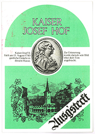 Ausg'steckt - Kaiser Josef Hof